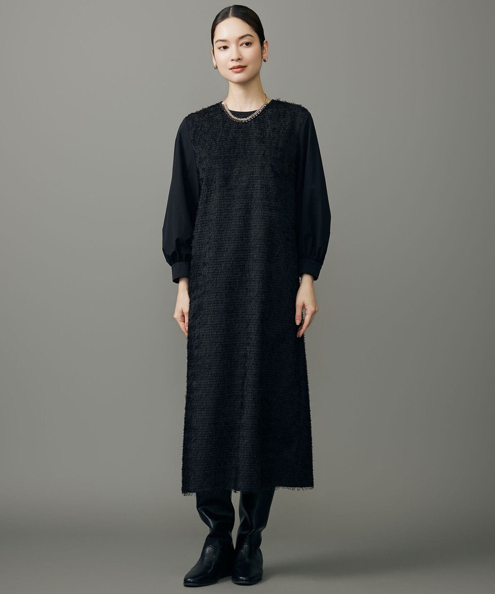 自由区 L 【カタログ掲載】ループカットジャカード ワンピース 