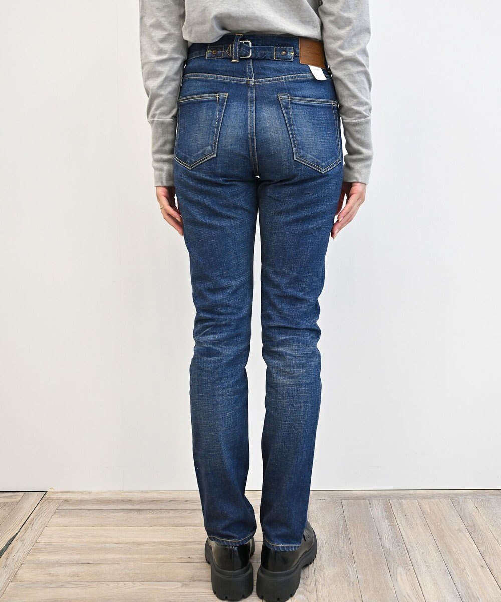 caqu modern pencil  タイトフィット ペンシルシルエット デニムパンツ 