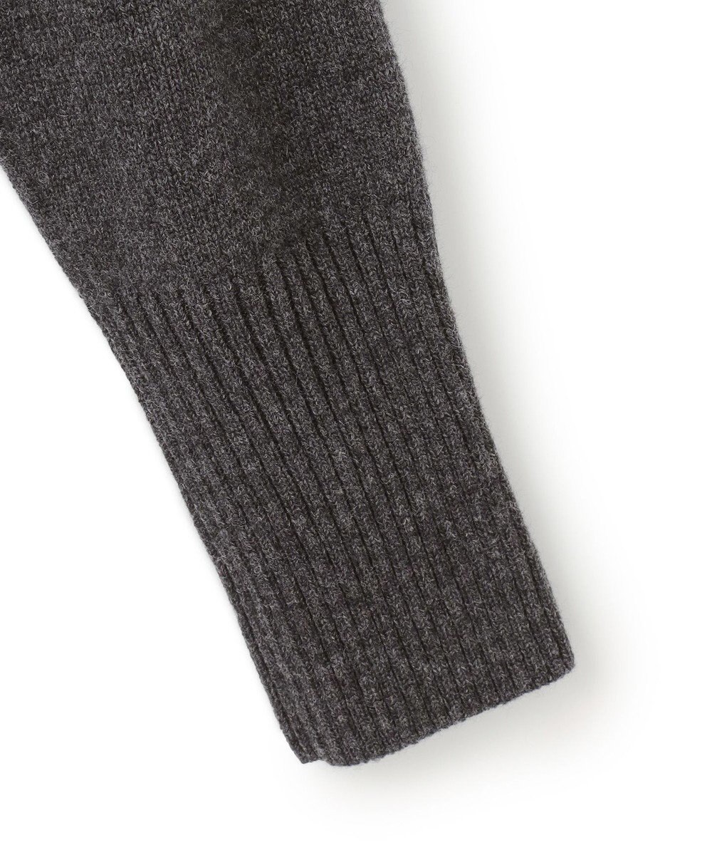 23区 【見上愛さん着用/Oggi掲載/洗える】カシミヤブレンド サイドジップ  ニットチュニック 