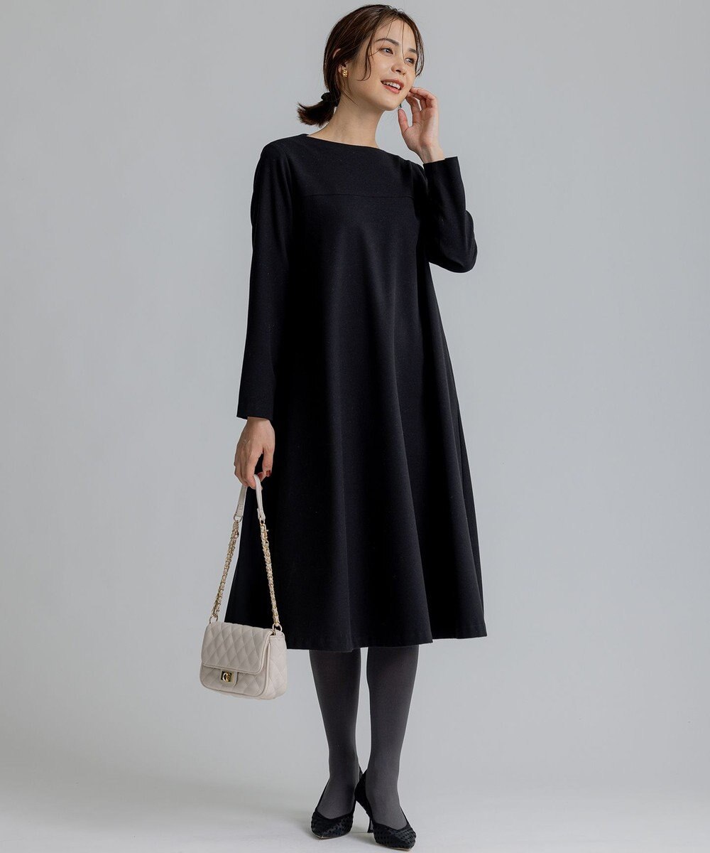 組曲 バックプリーツ ワンピース 