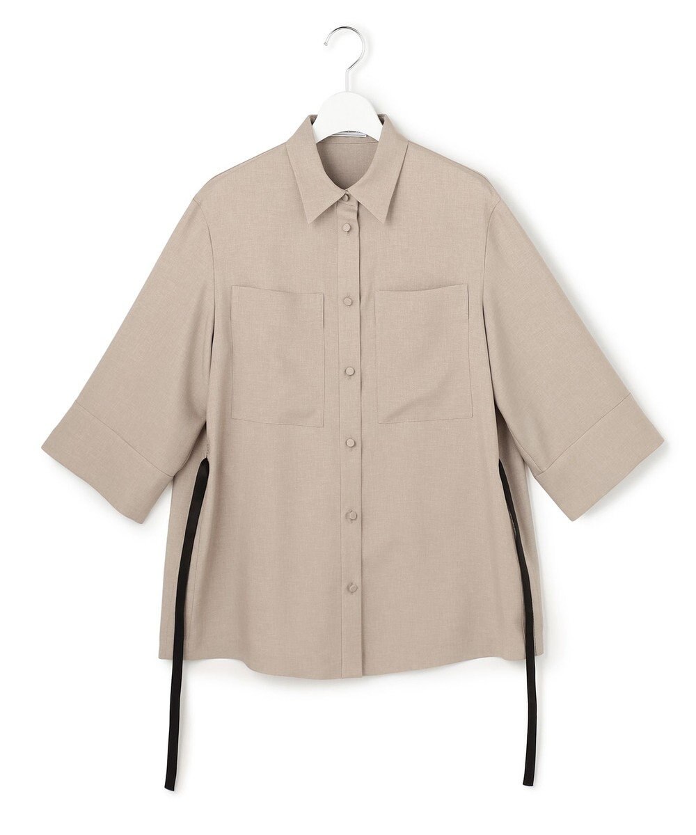 ICB 【WEB＆一部店舗限定】SerikaWorsted シャツブラウス 