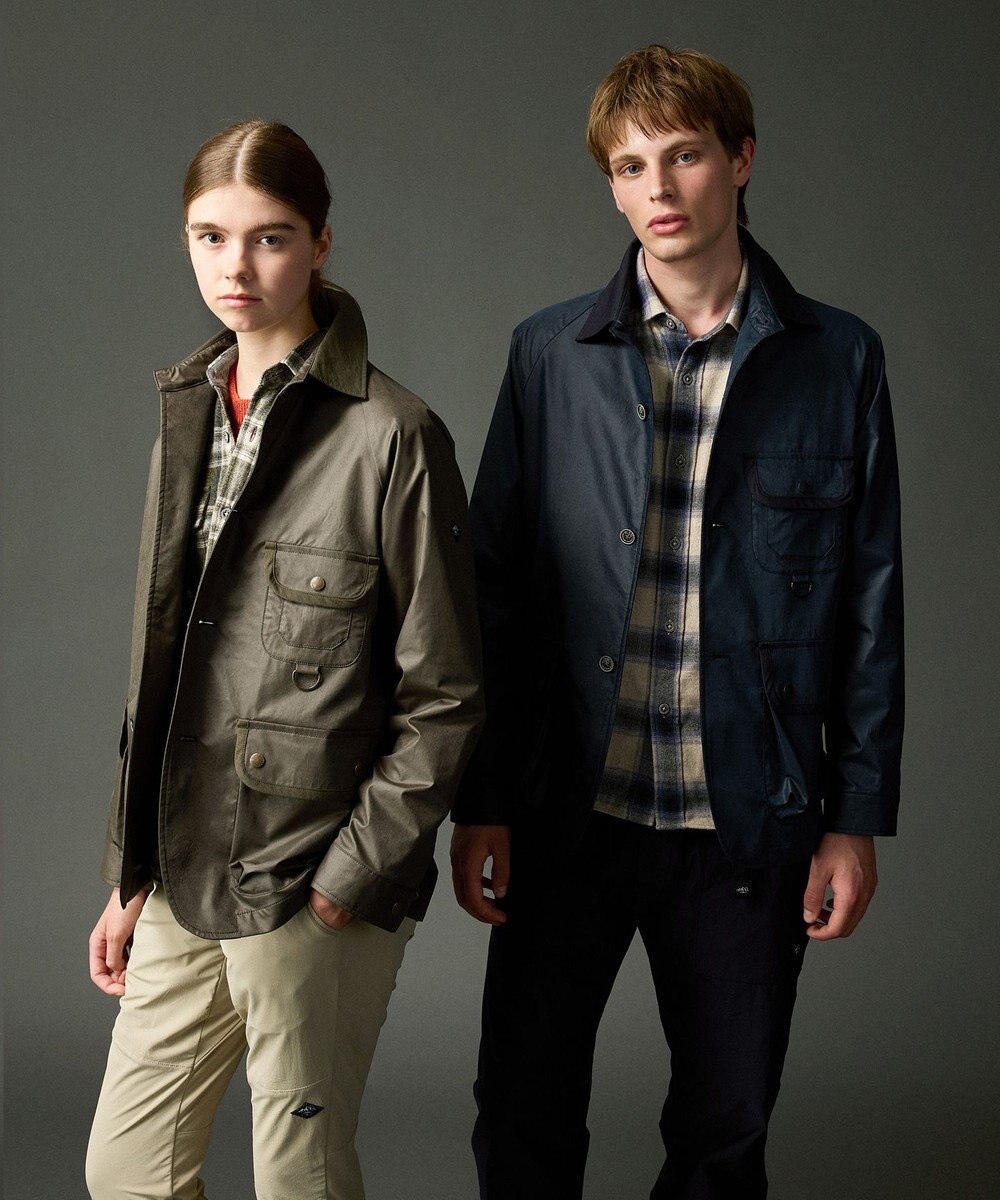 JOSEPH ABBOUD MOUNTAIN 【JAPANファブリック/2WAYストレッチ】ヴィンテージナイロンカルゼストレッチベイカー パンツ 