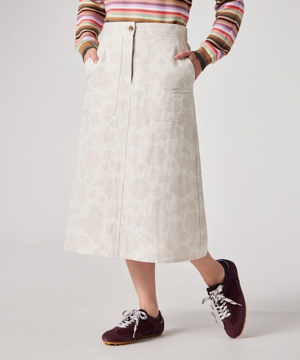 Paul Smith Perforated Floral ジャカード スカート 