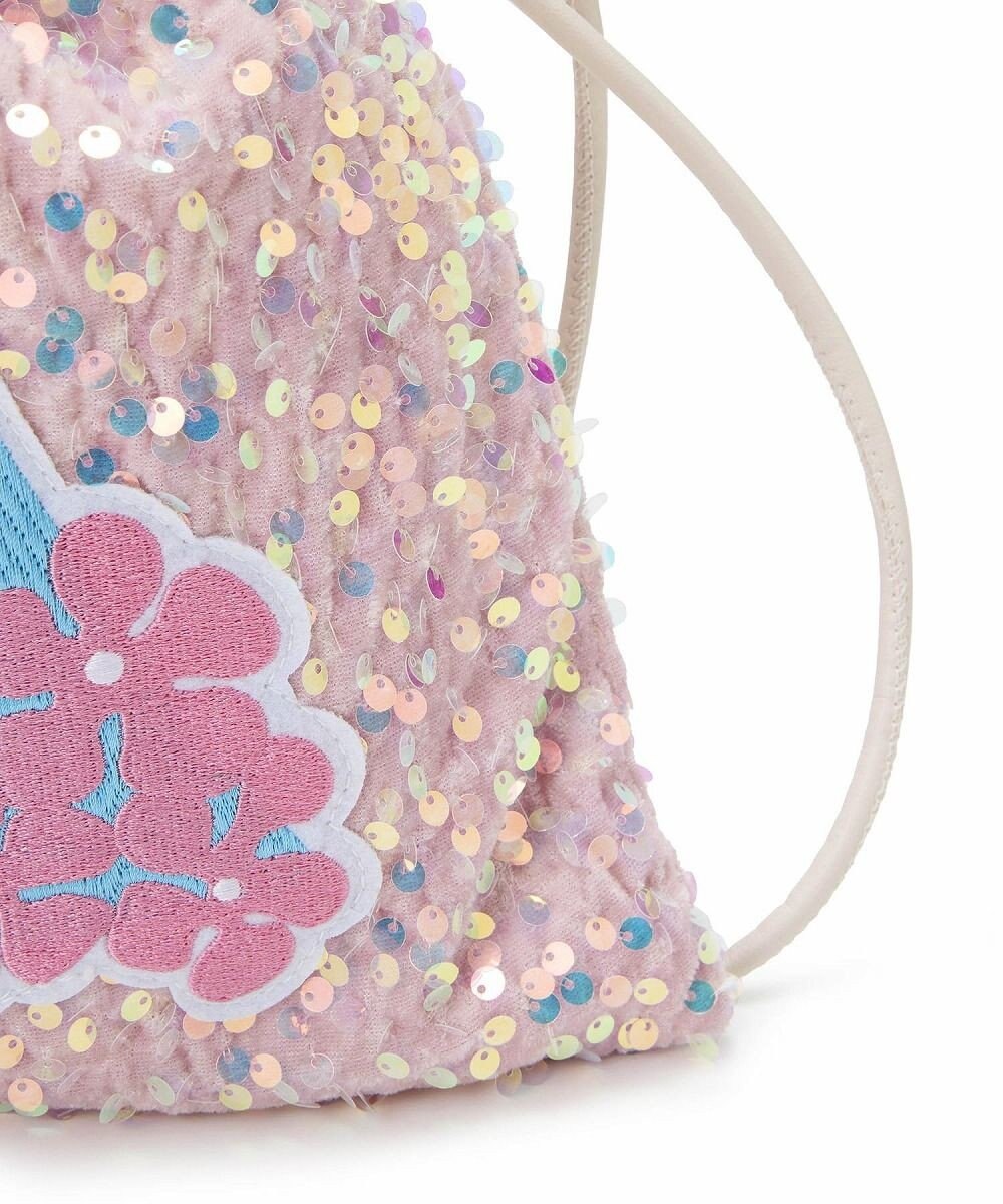 TOPKAPI 【TREASURE TOPKAPI】スパンコール エンブロイダリー刺繍 巾着 バッグ / ポーチ 