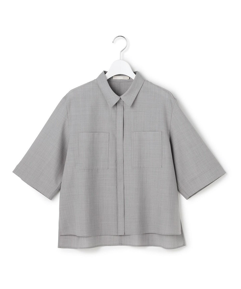 ICB L 【先行予約】ドライクールトロ 5分袖シャツ 