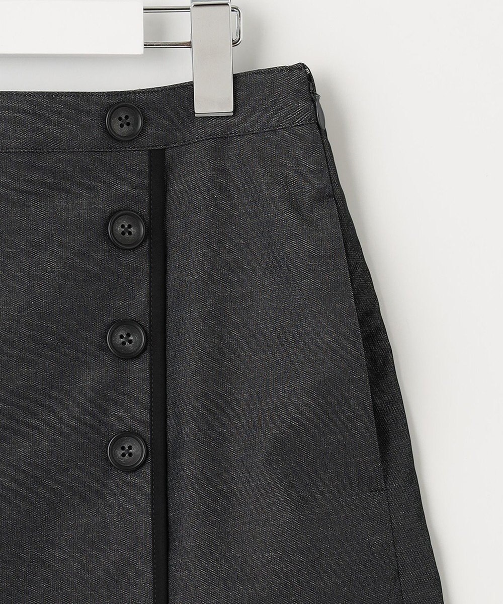 J.PRESS LADIES 【洗える・吸水速乾・接触冷感】リネンツイル スカート 