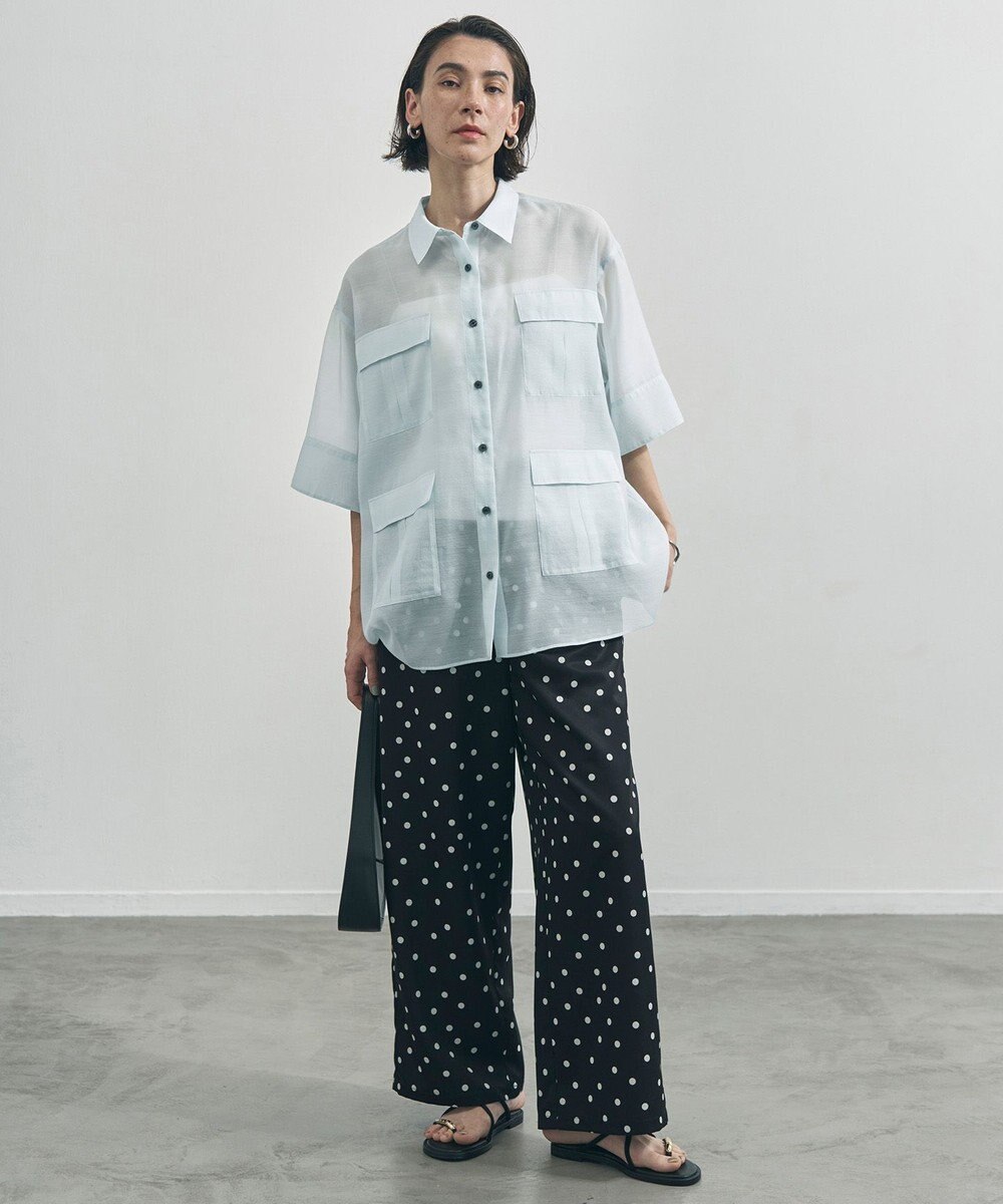 UNFILO シアー サファリシャツ 