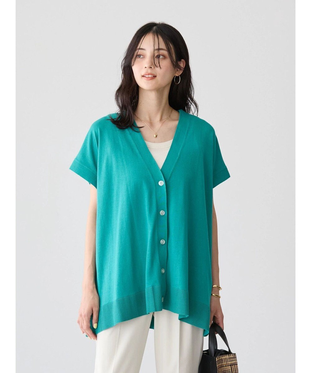 AMERICAN HOLIC 接触冷感Ｖネックニットカーディガン 