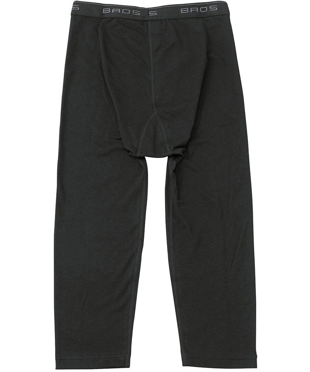 WACOAL MEN 綿混インナー ボトム ひざ下丈 しっかりあたたかい 保温性 肌側起毛 ストレッチ素材 前開き メンズ GS6020 /ブロス 