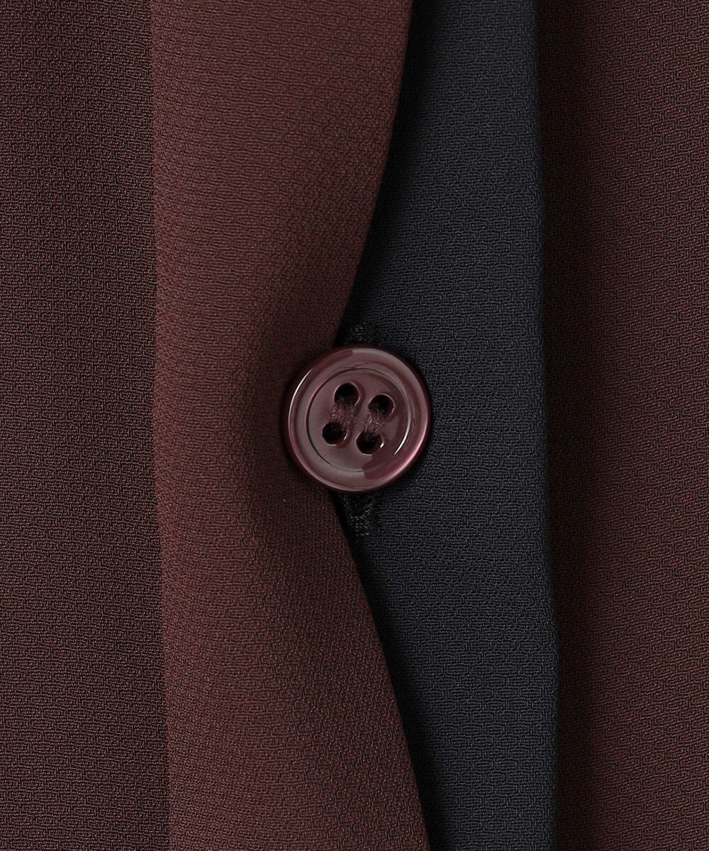 ICB 【接触冷感・UVケア・速乾・洗える】BackSatinAmunzen バンドカラーブラウス 