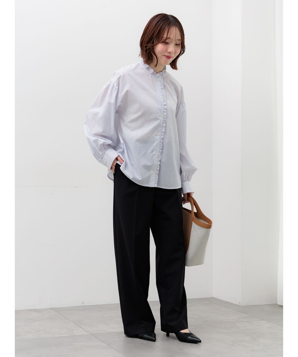 Te chichi パターンアソートスタンドフリルブラウス 