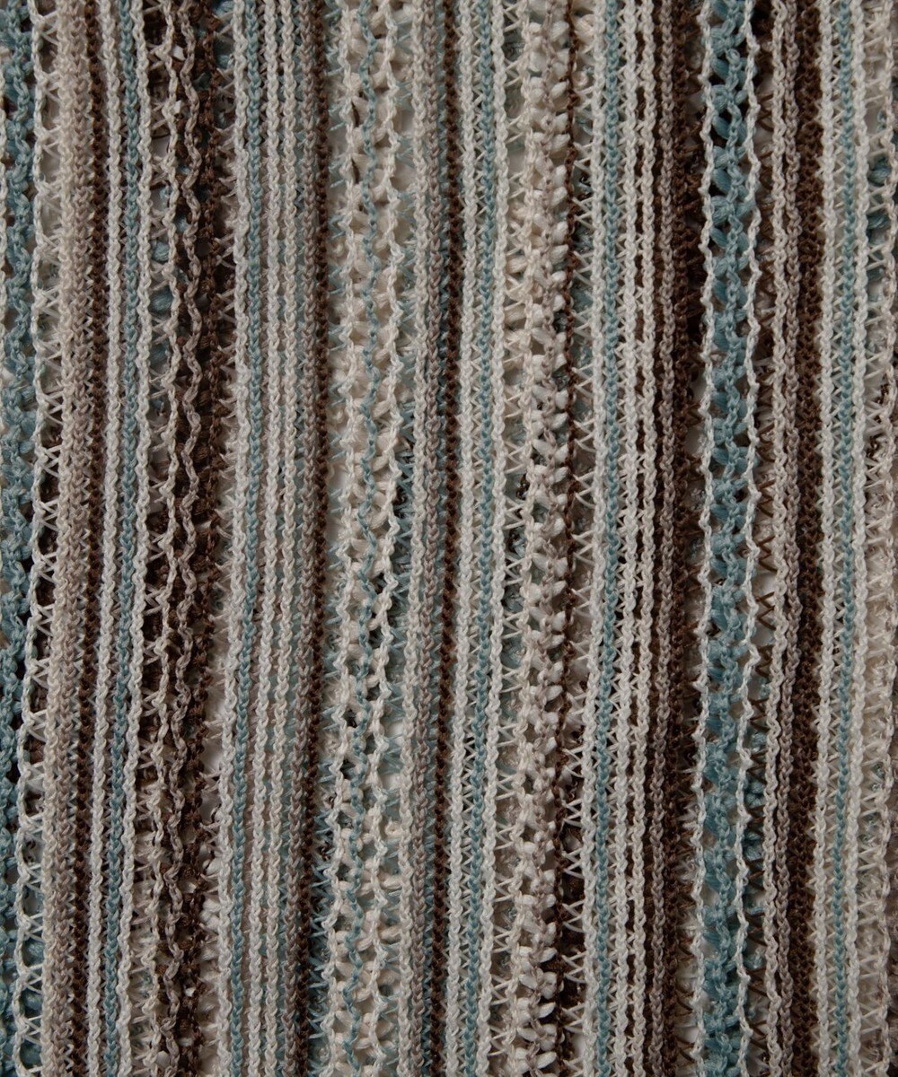 WEGO ストライプメッシュBIGシャツ（S） 