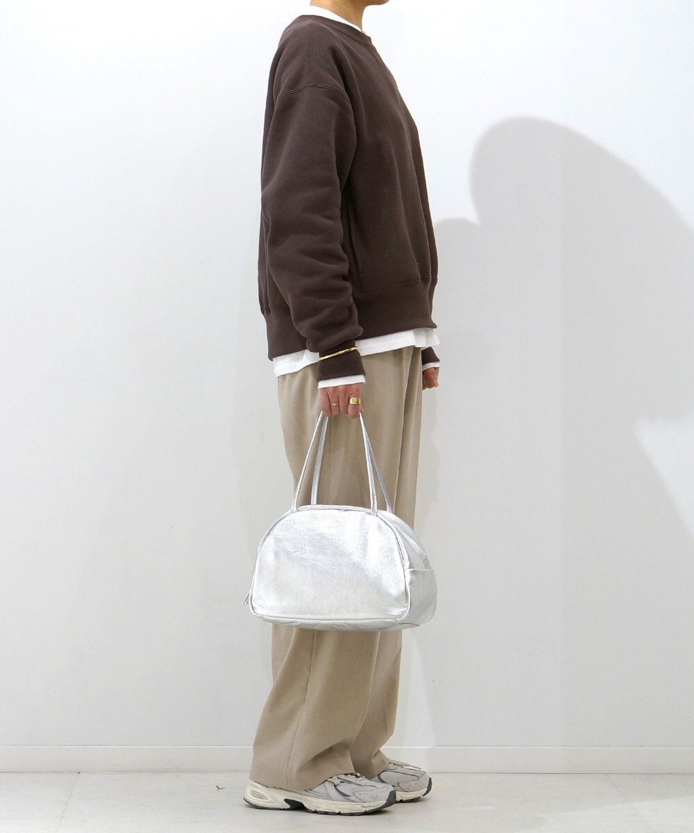 FOLNA RD ホイルレザーボストンバッグ Mサイズ 