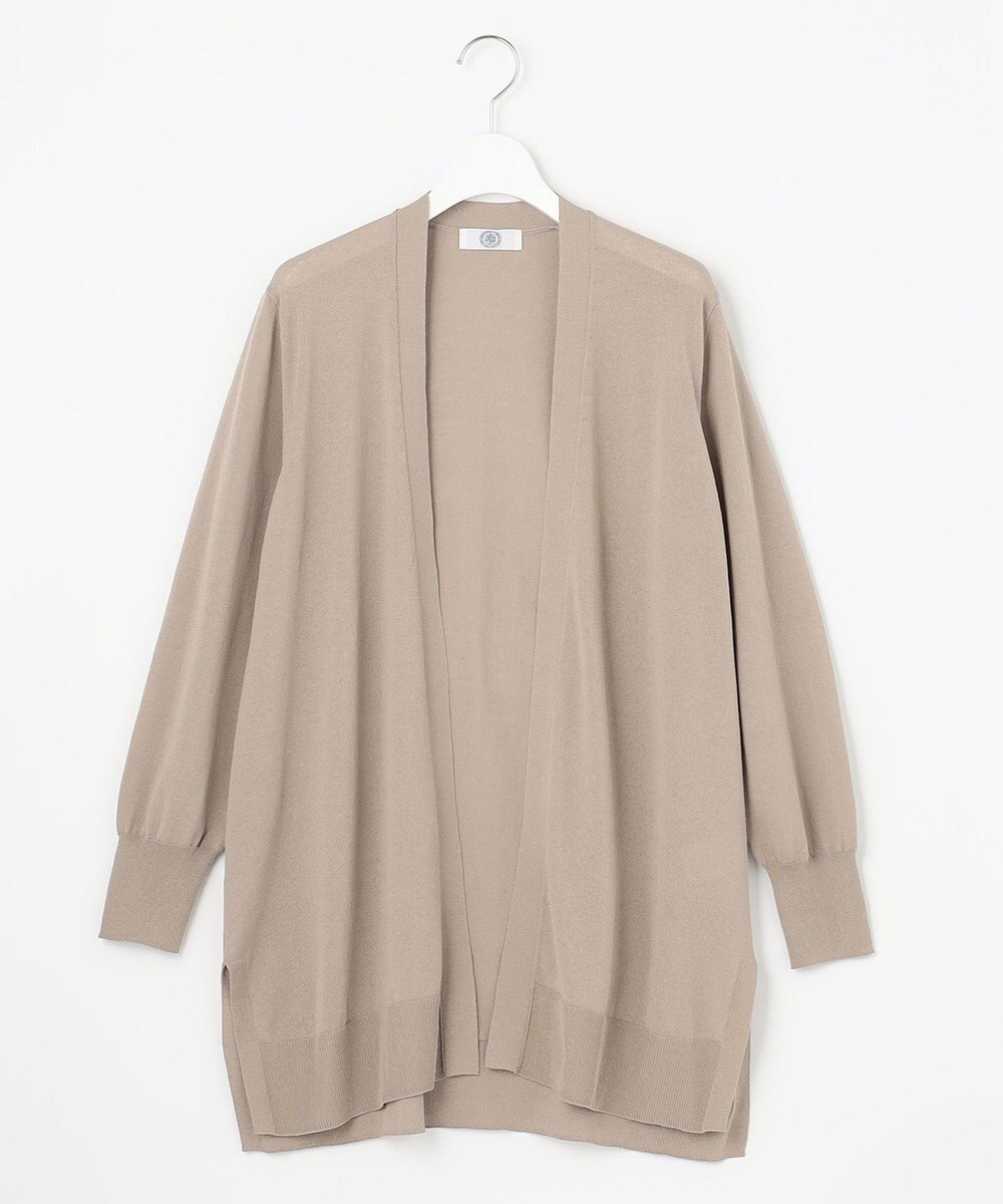 J.PRESS LADIES L 【洗える・UVケア】 サマー カーディガン 