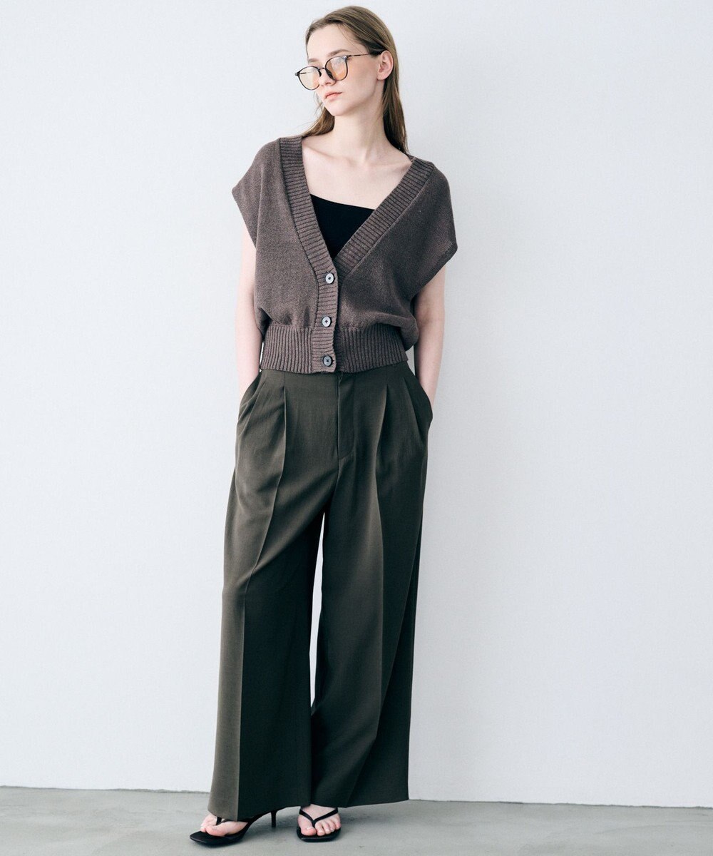 uncrave ラミーリネンニット ベスト 