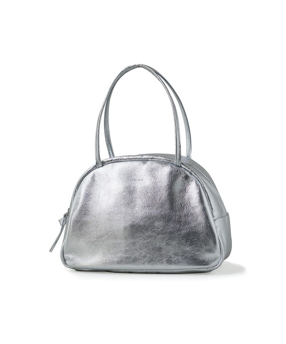 FOLNA RD ホイルレザーボストンバッグ Mサイズ 