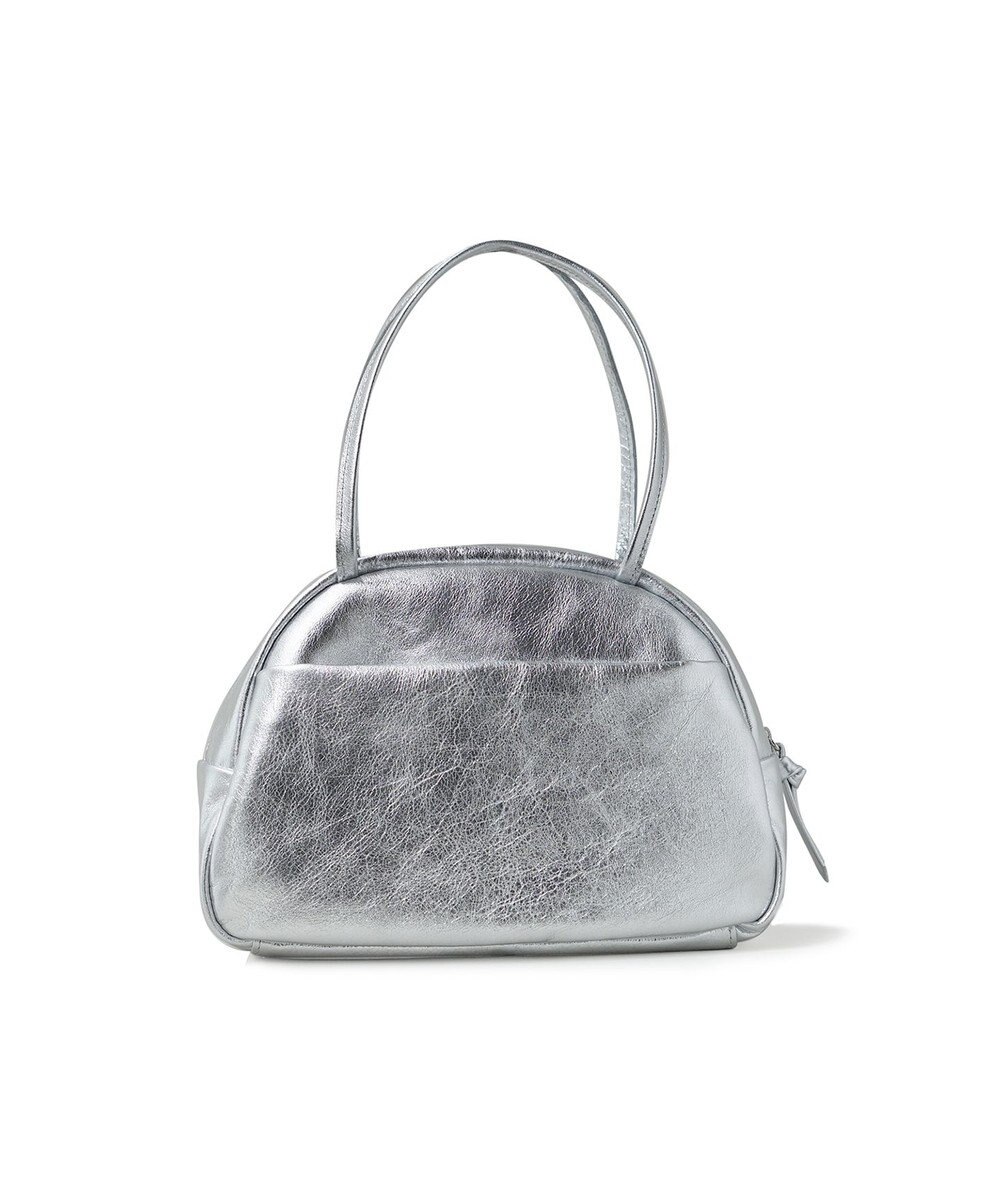 FOLNA RD ホイルレザーボストンバッグ Mサイズ 