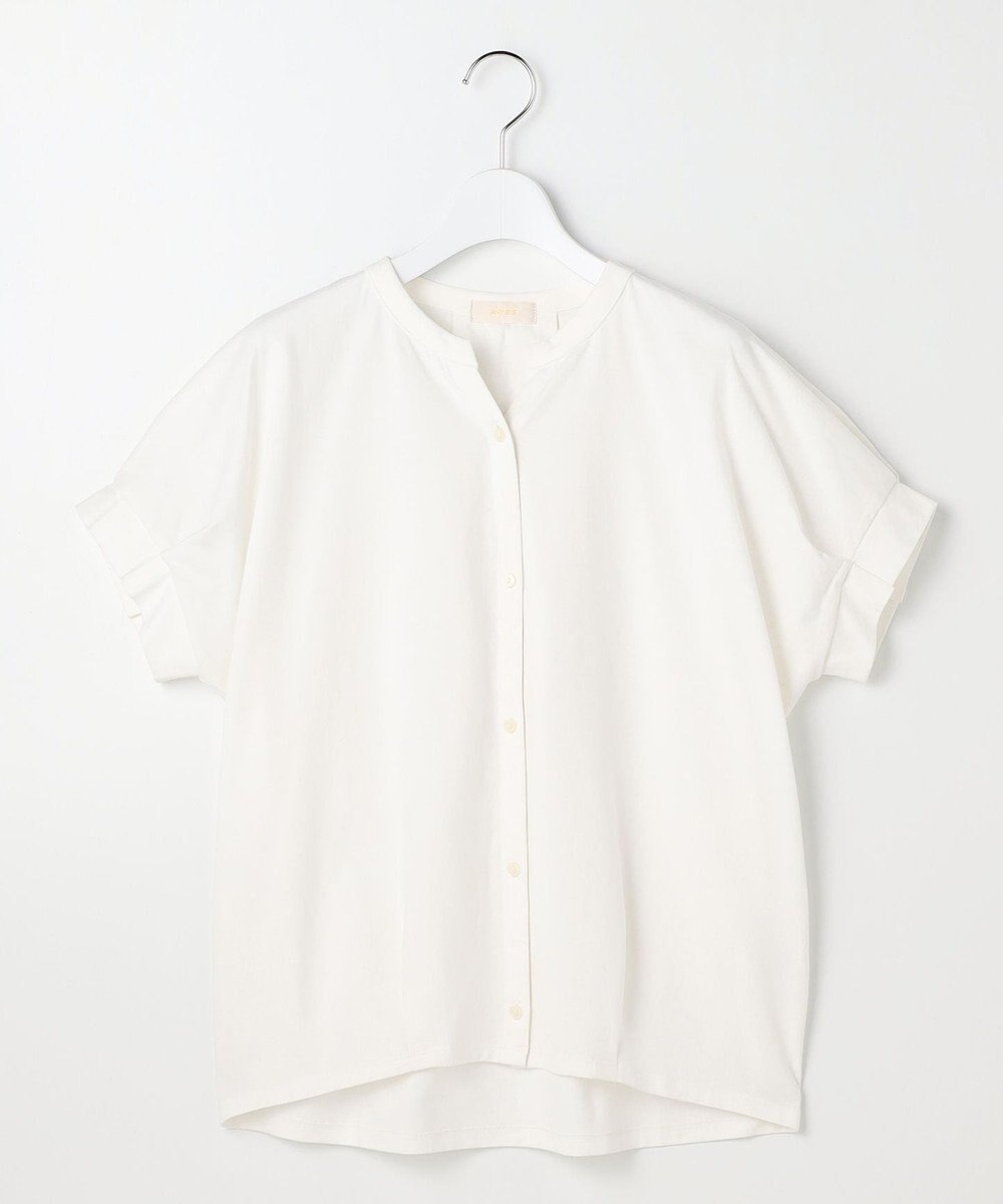 ANY SIS L 【美ライン大人T】裾タックゆる プルオーバー 