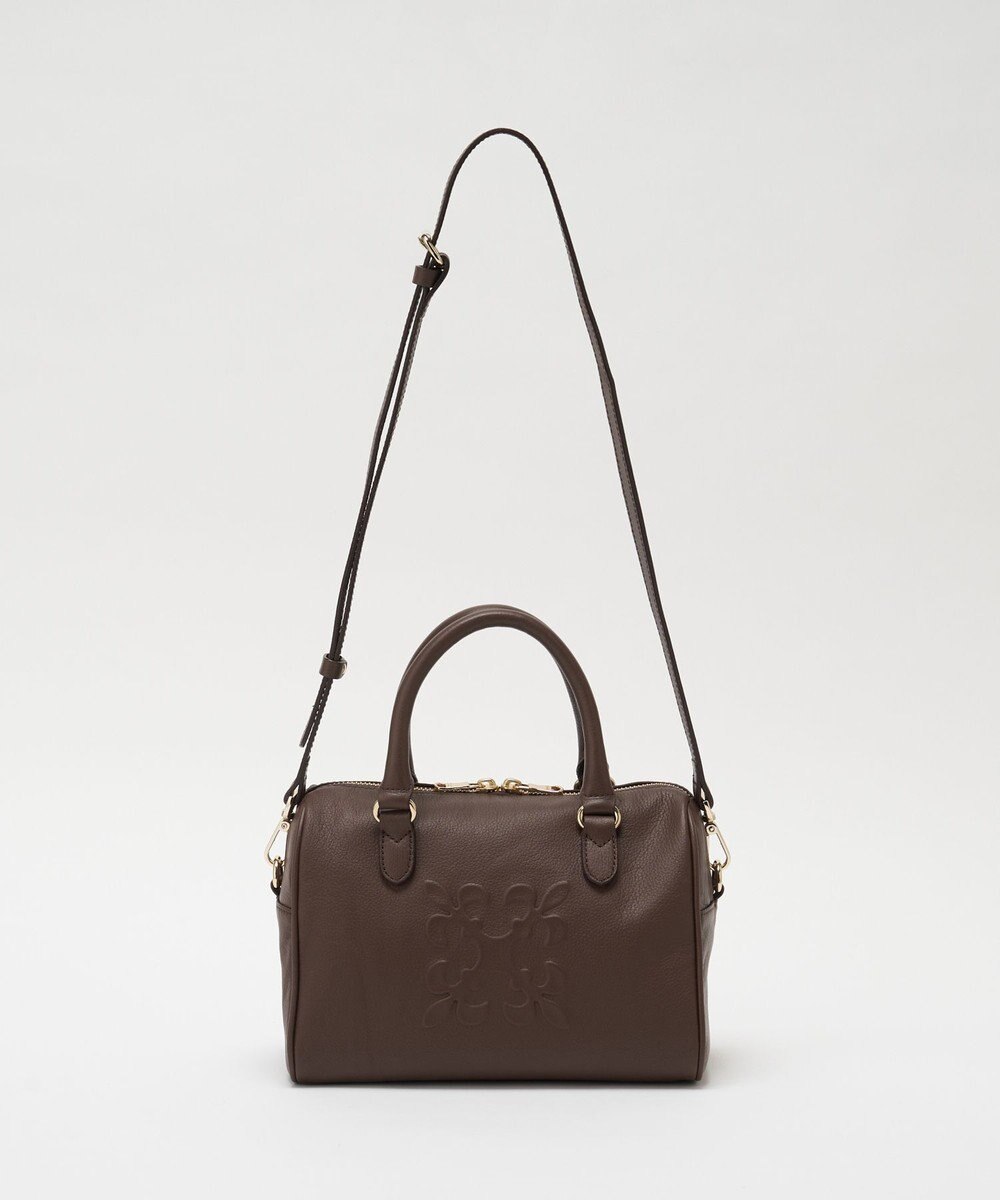 russet 《composition》レザー2WAYミニボストンバッグ(CE-1684) 