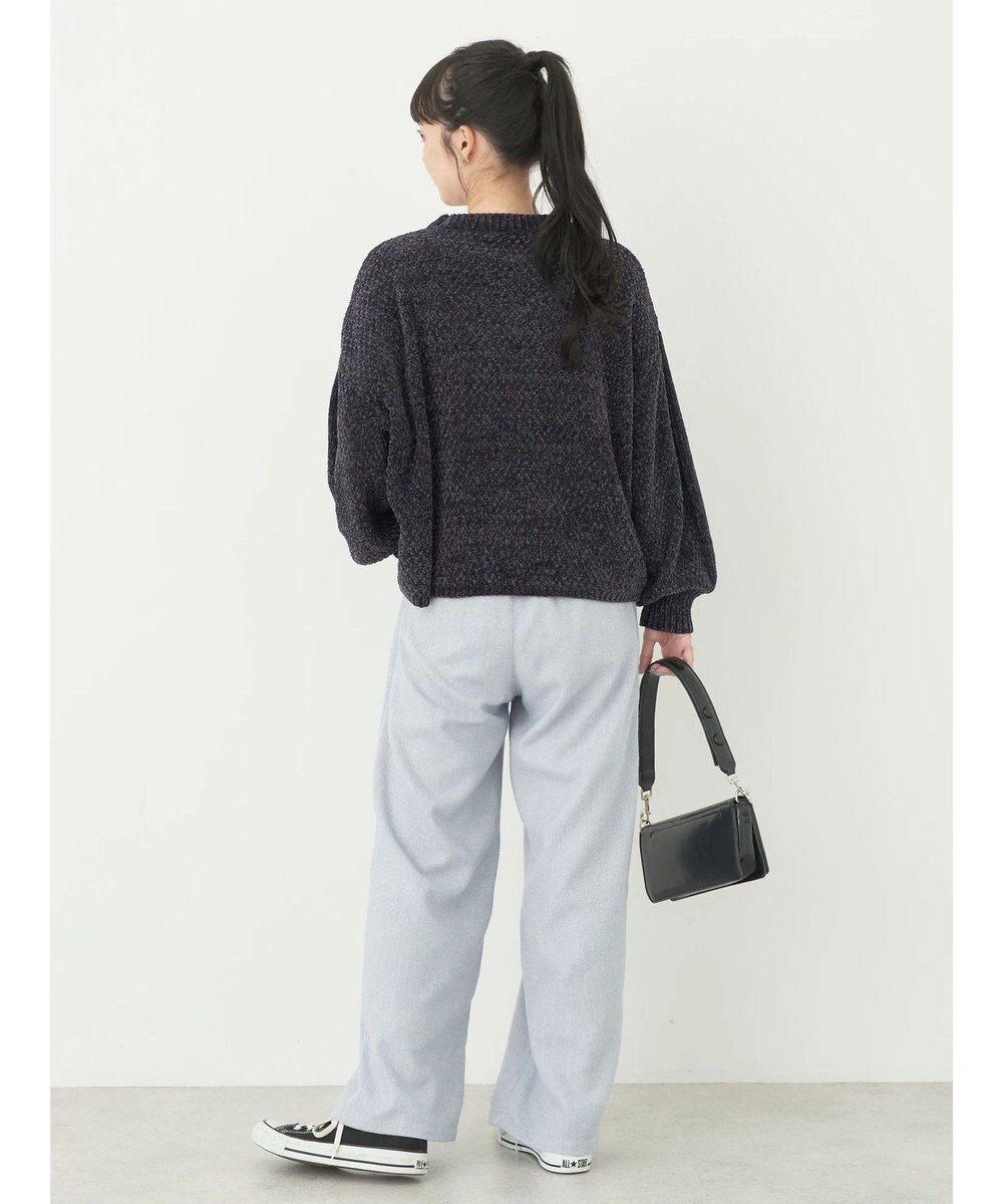 earth music&ecology ヘリンボーンイージーパンツ 