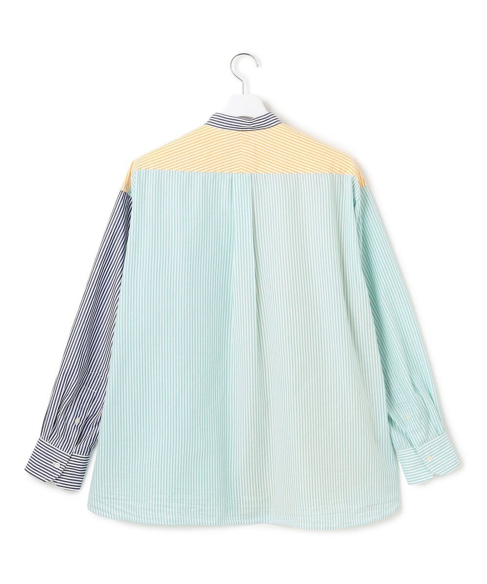 J.PRESS YORK STREET 【UNISEX】クレイジーパターン バンドカラーシャツ 