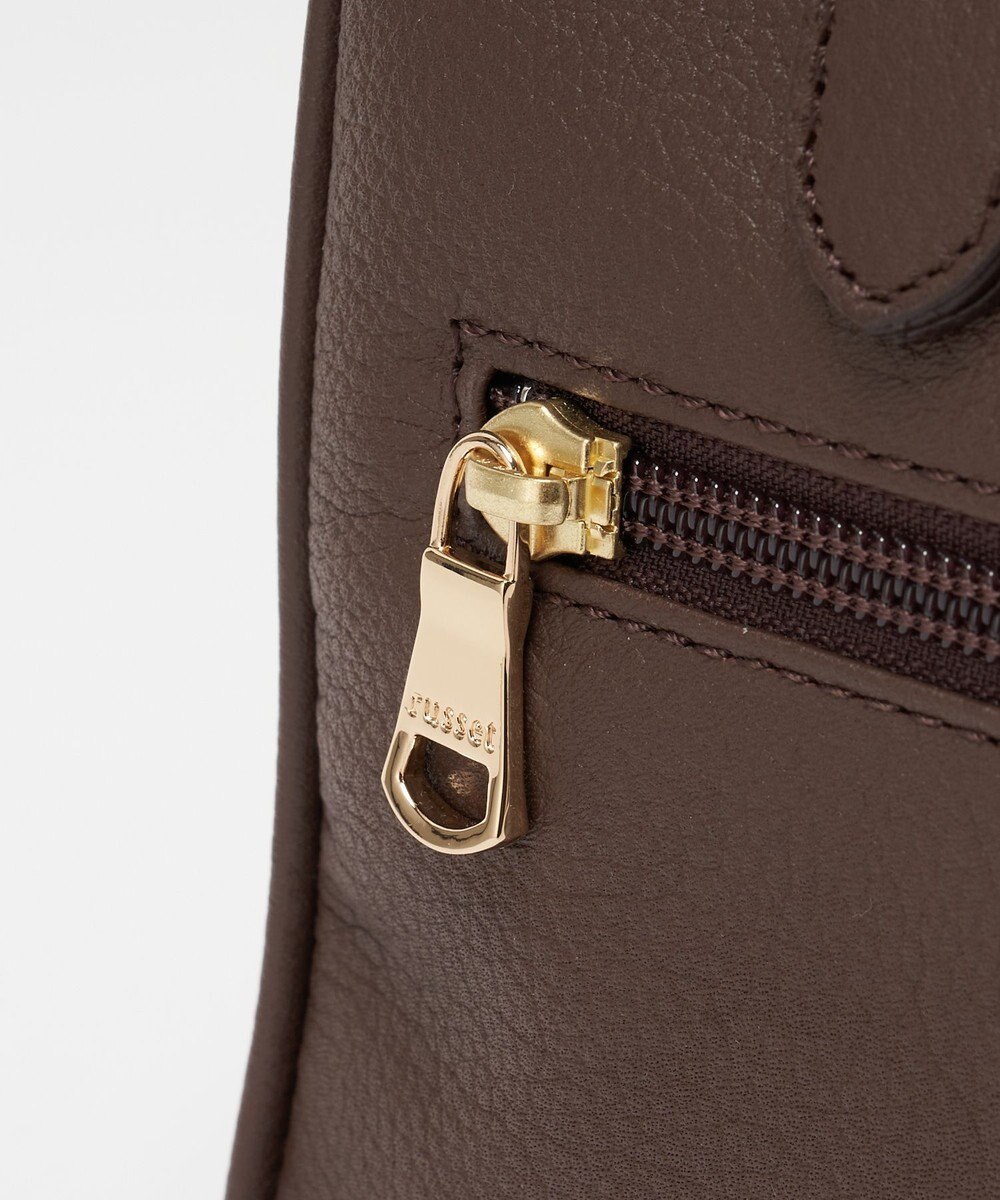 russet 《composition》レザー2WAYミニボストンバッグ(CE-1684) 