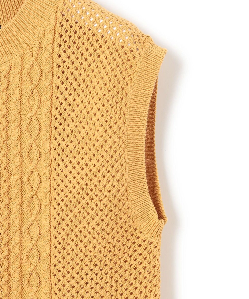 J.PRESS YORK STREET 【WOMEN】テープヤーン ニットベスト 