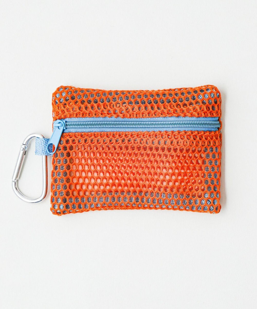 WEGO メッシュ配色ポーチ 