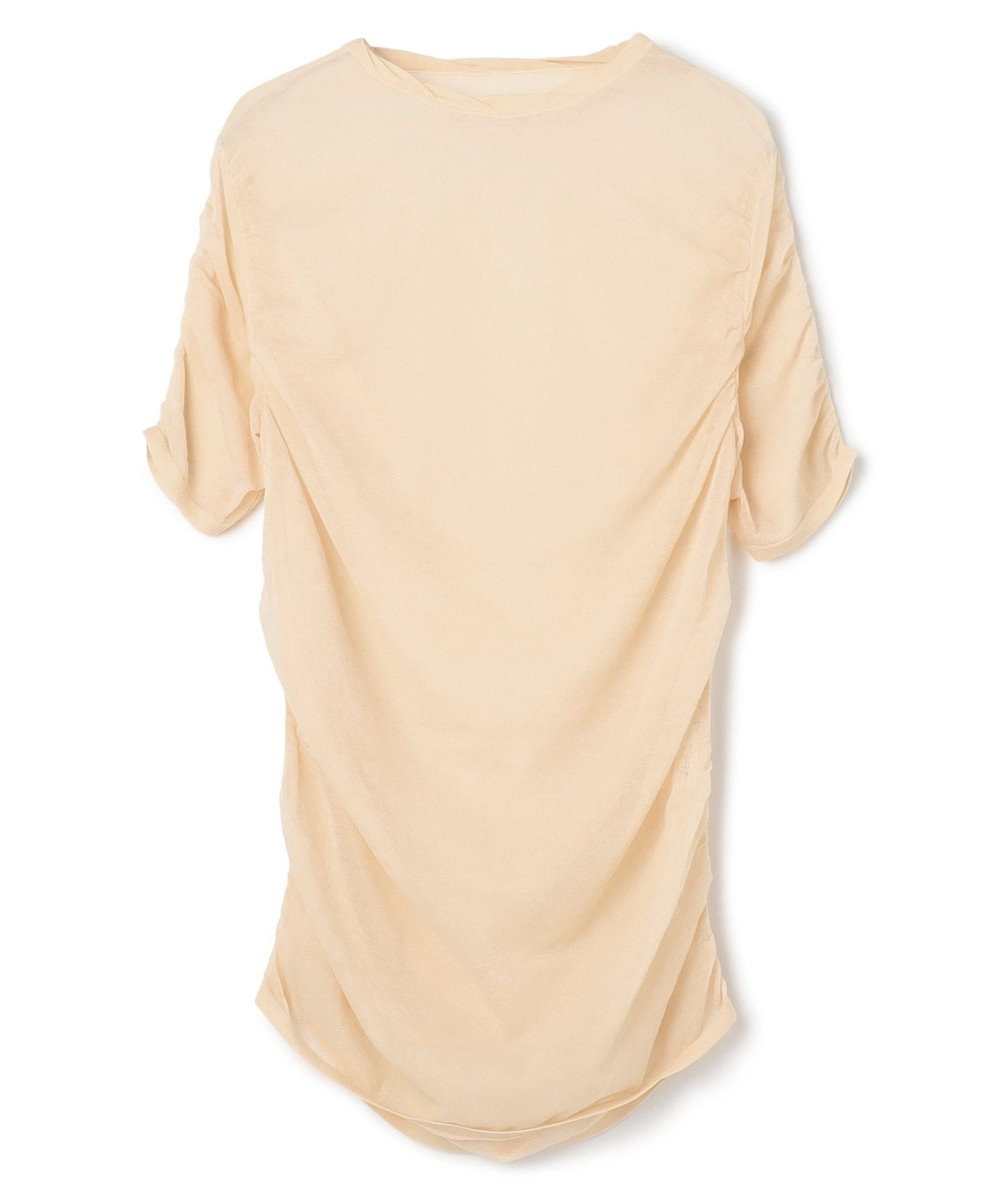 BEIGE， TOPAZ / アレンジギャザー ニット 