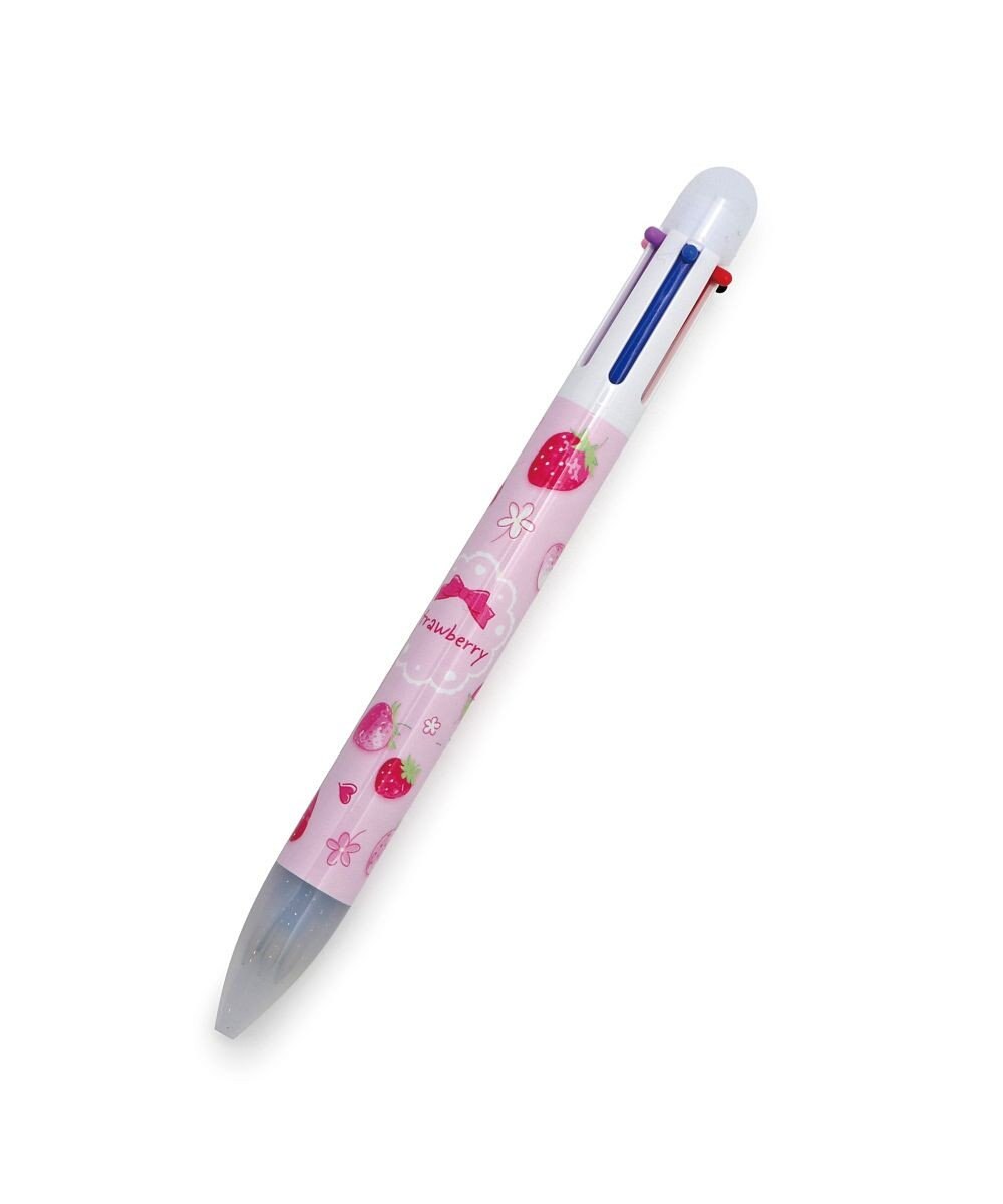 Mother garden マザーガーデン 野いちご ６色ボールペン 《スケッチ柄》 