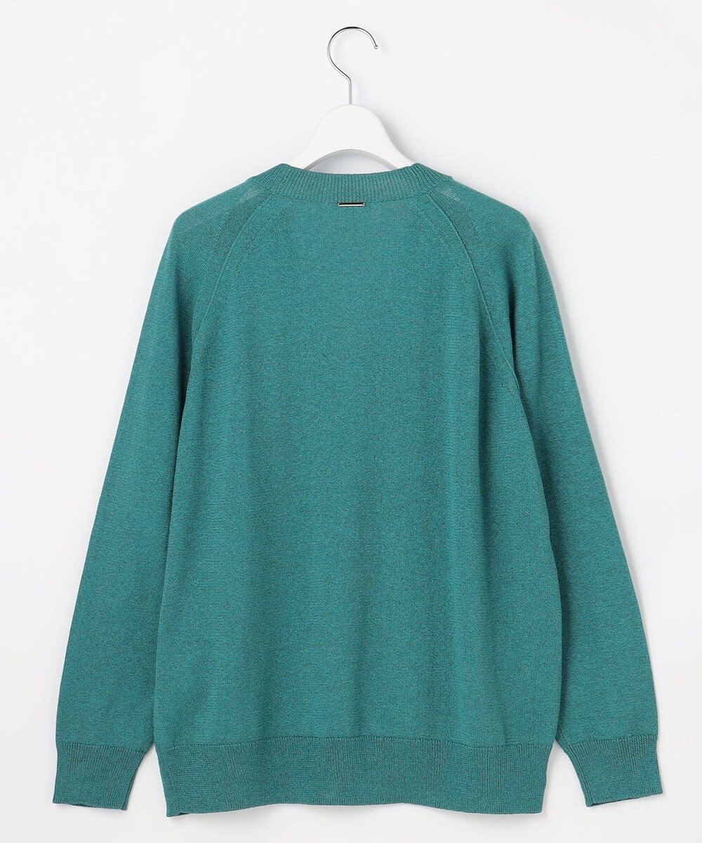 自由区 【アンサンブル対応】ペーパーコットンニット カーディガン 