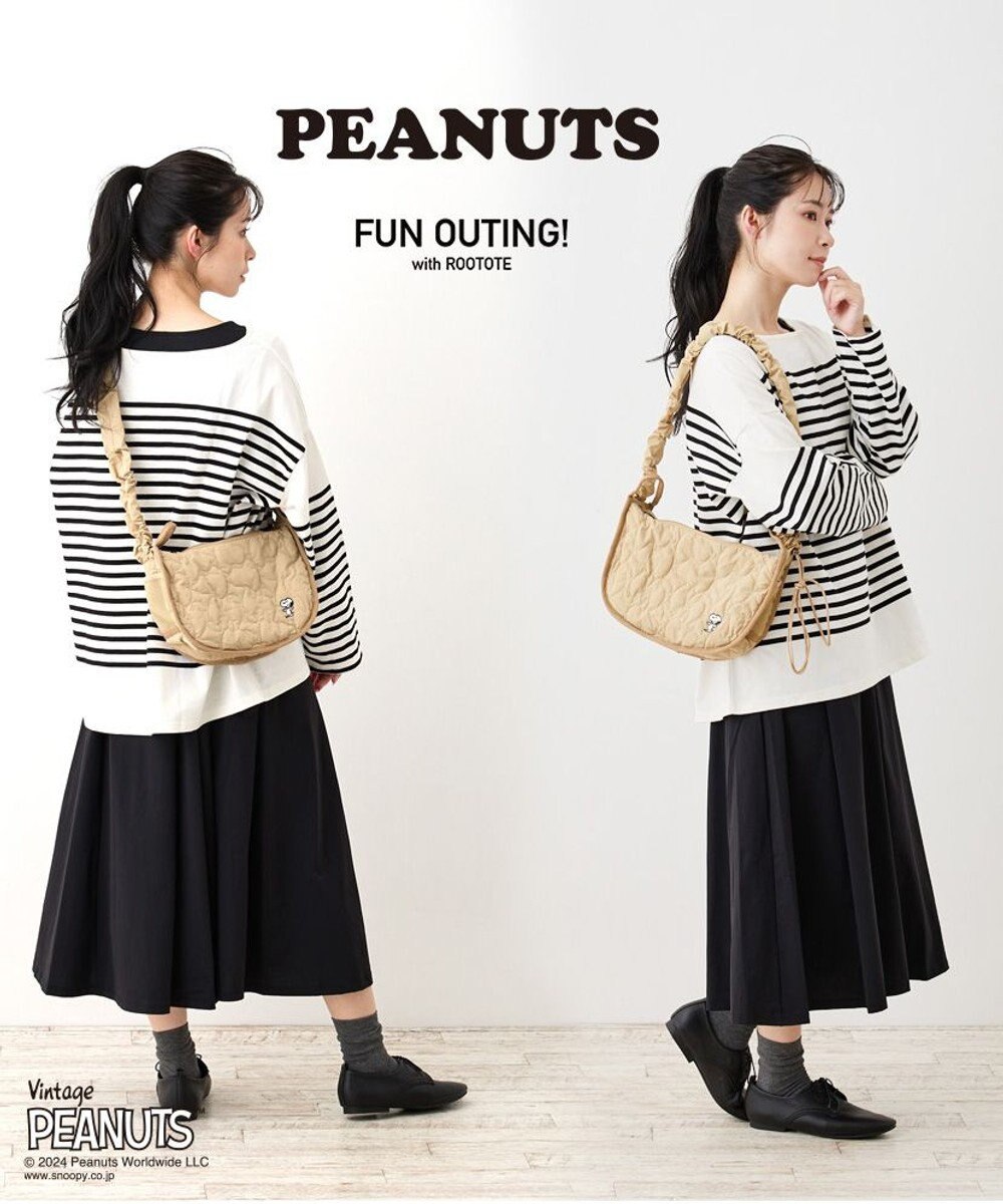 ROOTOTE 8403【スヌーピー】IP.デリ.キルト.ピーナッツ-9Q 
