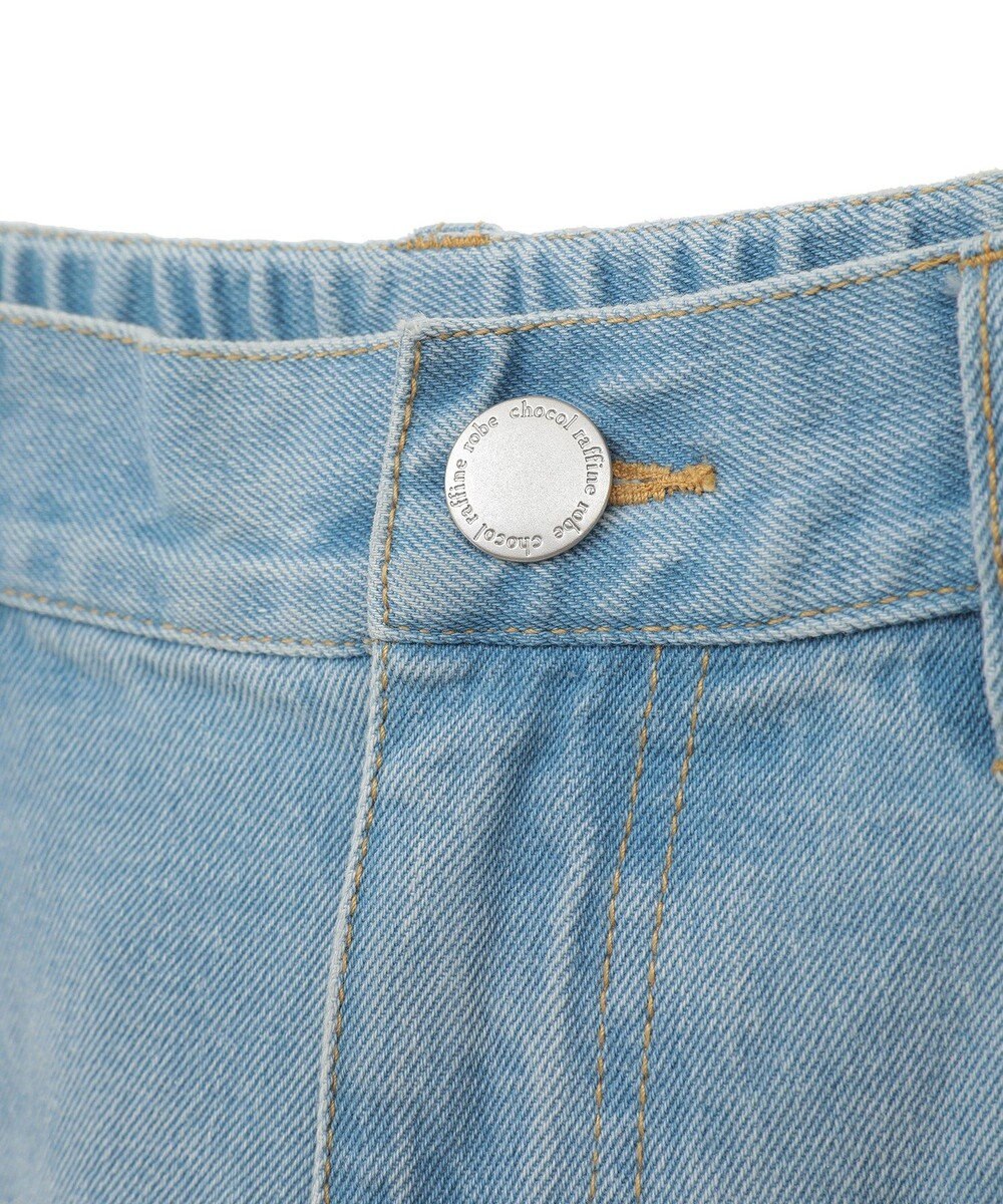 Green Parks 切り替えカーウ゛ィーデニムパンツ 