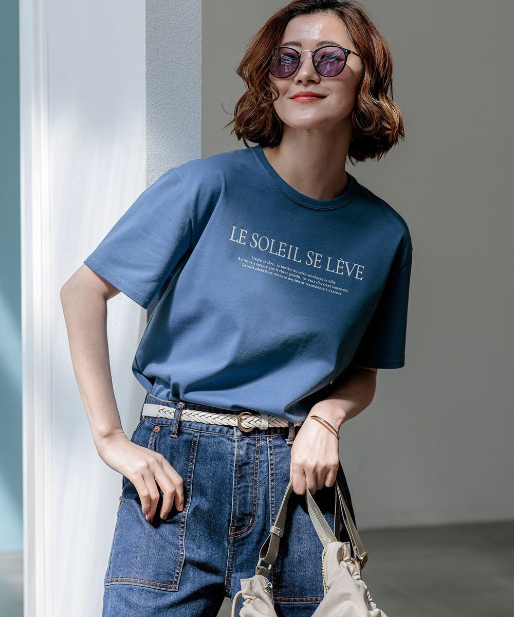23区 【先行予約】LE SOLEIL SE LEVE ロゴ Tシャツ 