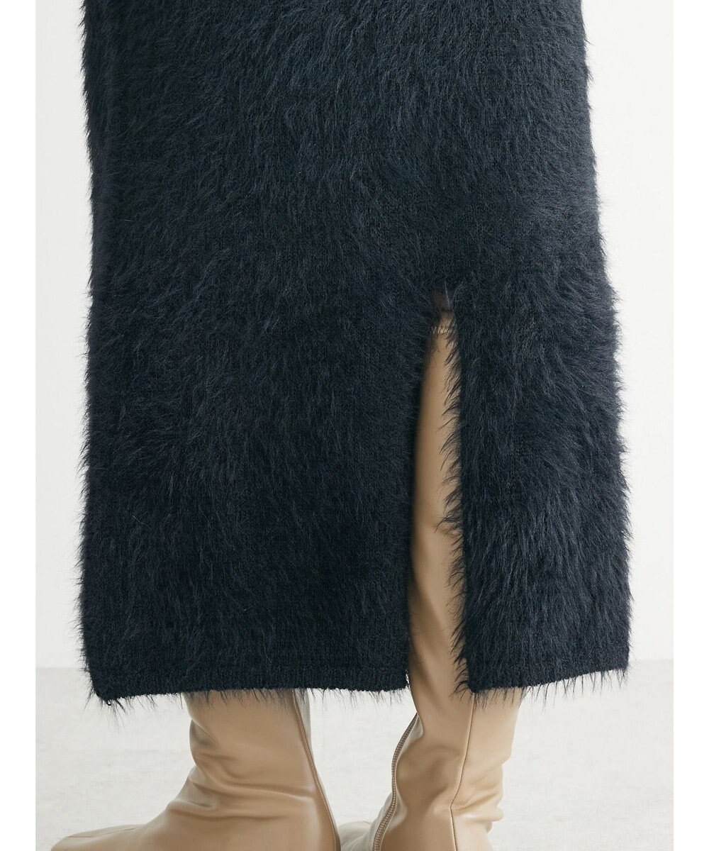 Green Parks ・Ｐｅｔｉｔ　Ｆｌｅｕｒ　シャギーニットスカート 