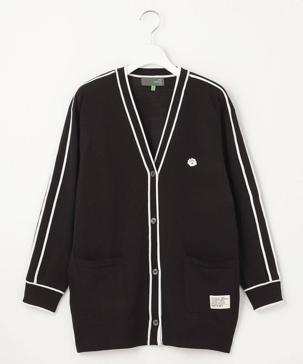 PW CIRCULUS 【WOMEN】ライン カーディガン ゴルフウェア レディース 