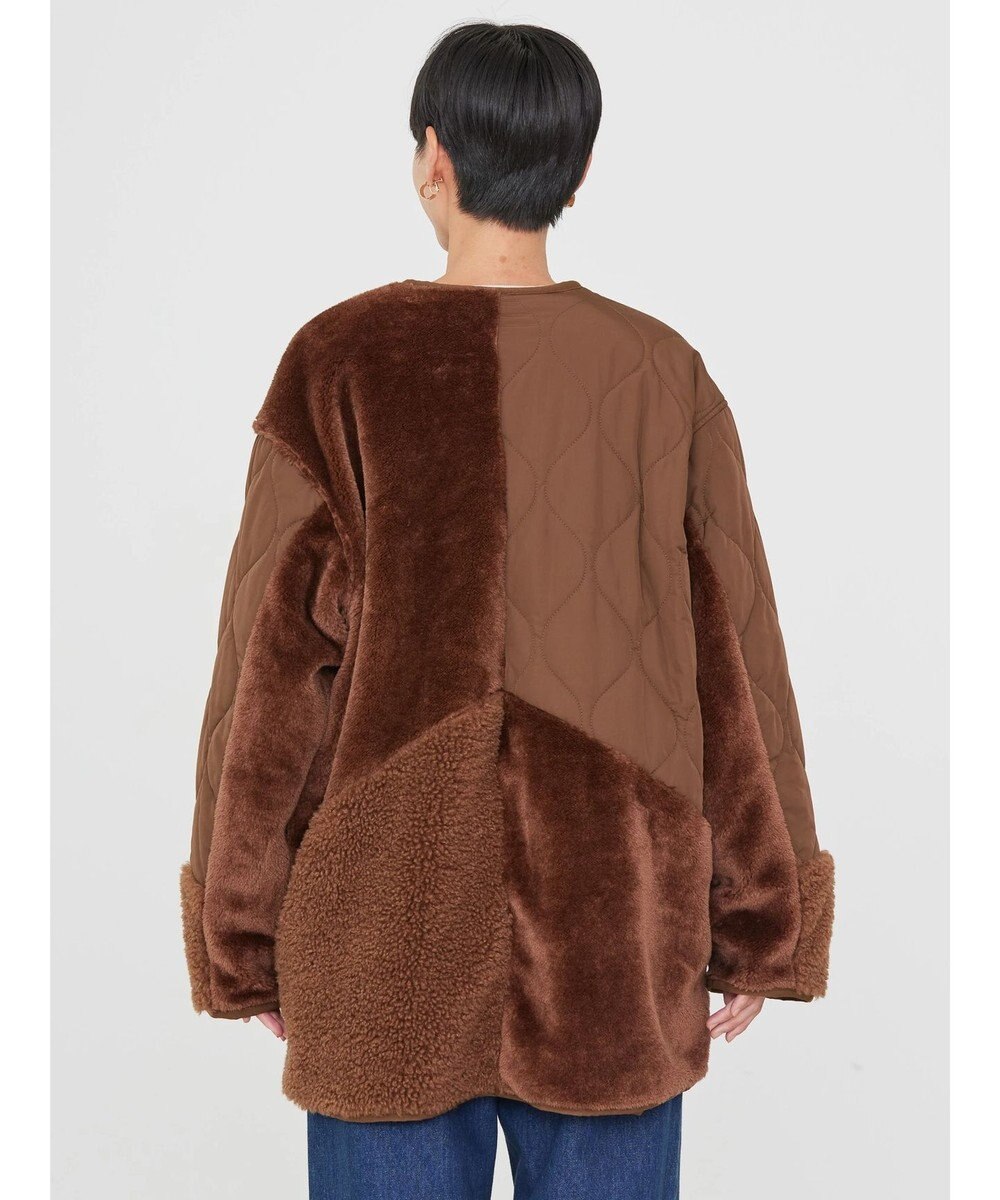 AMERICAN HOLIC キルポカボアＭｉｘキルティングコート 