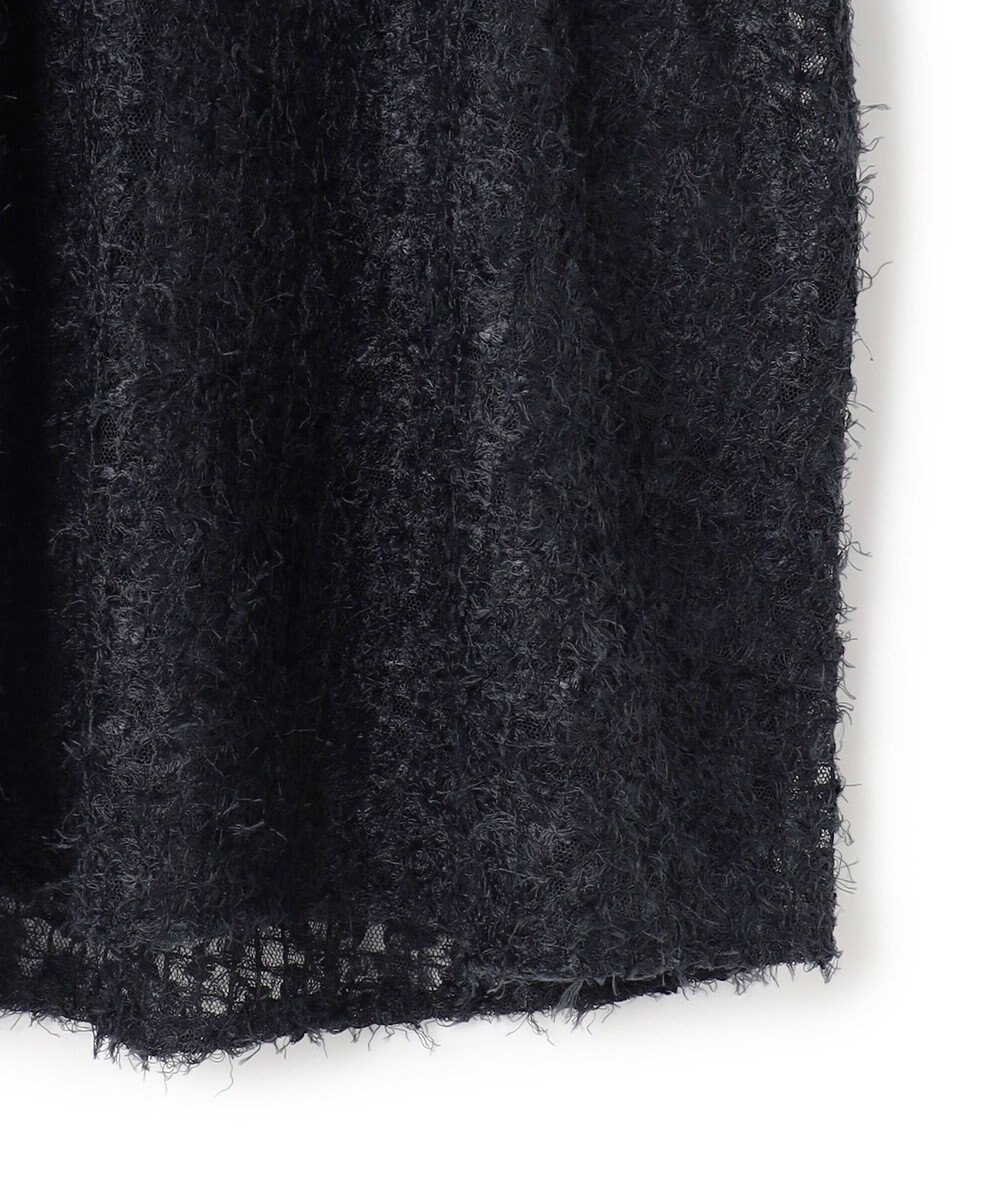 UNFILO L エアリーヤーン ギャザーブラウス 