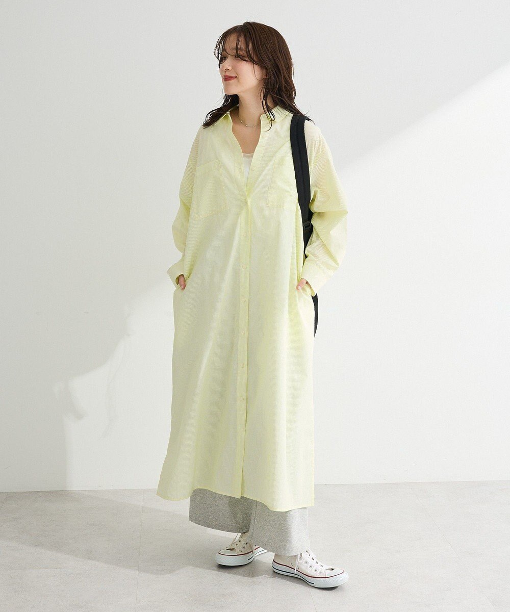 Green Parks ＵＶカットシャツワンピース 