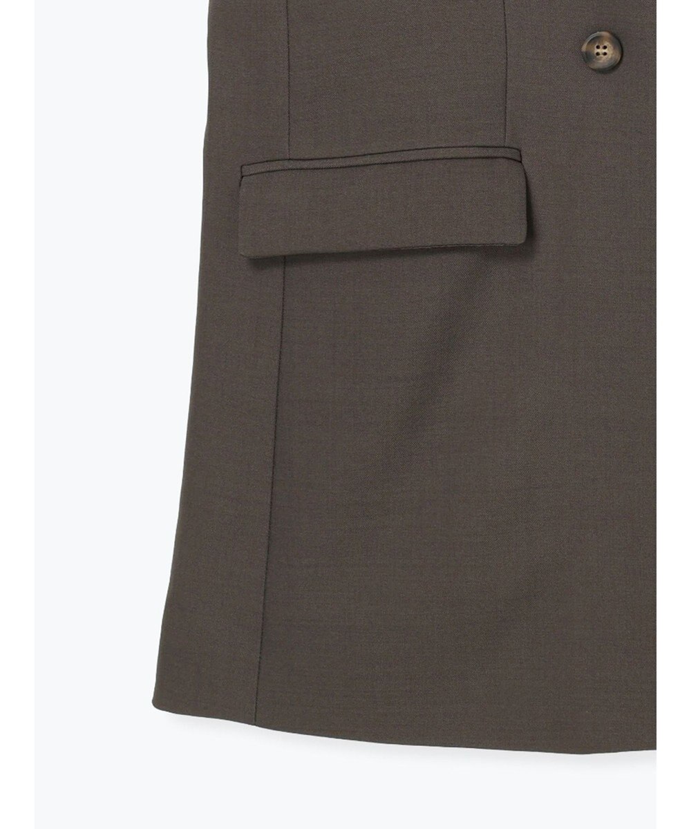 Te chichi レースドッキングテーラードジレ 