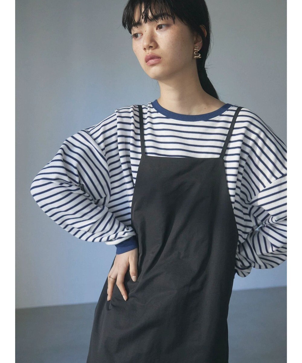 Green Parks ａ．裾プリーツキャミワンピース 