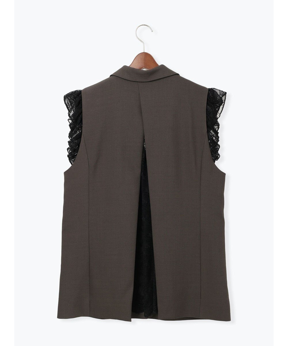 Te chichi レースドッキングテーラードジレ 