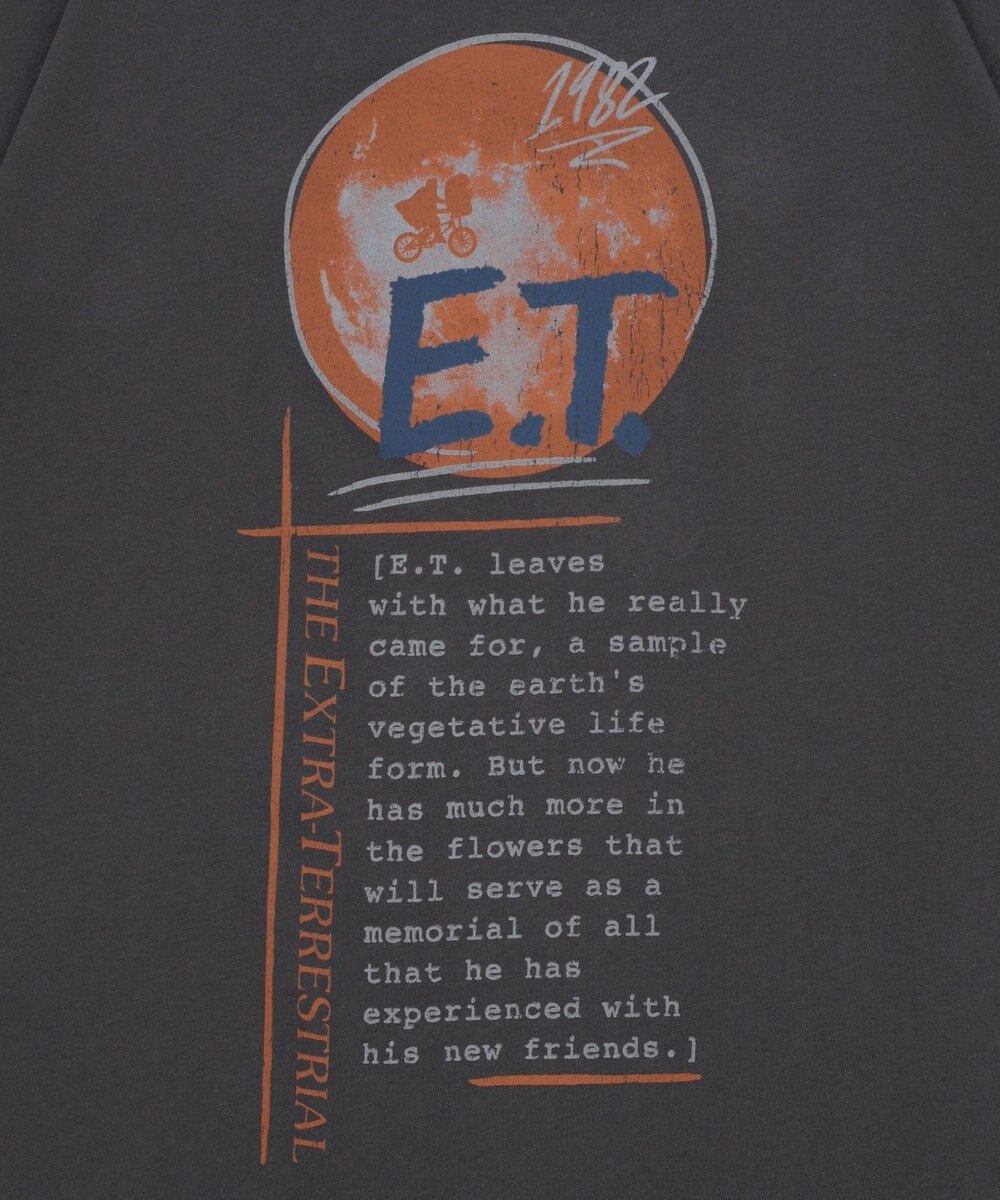 WEGO 【新柄追加/E.T/ユニセックス着用ITEM/SMLサイズ展開】E．T．グラフィックT（S） 