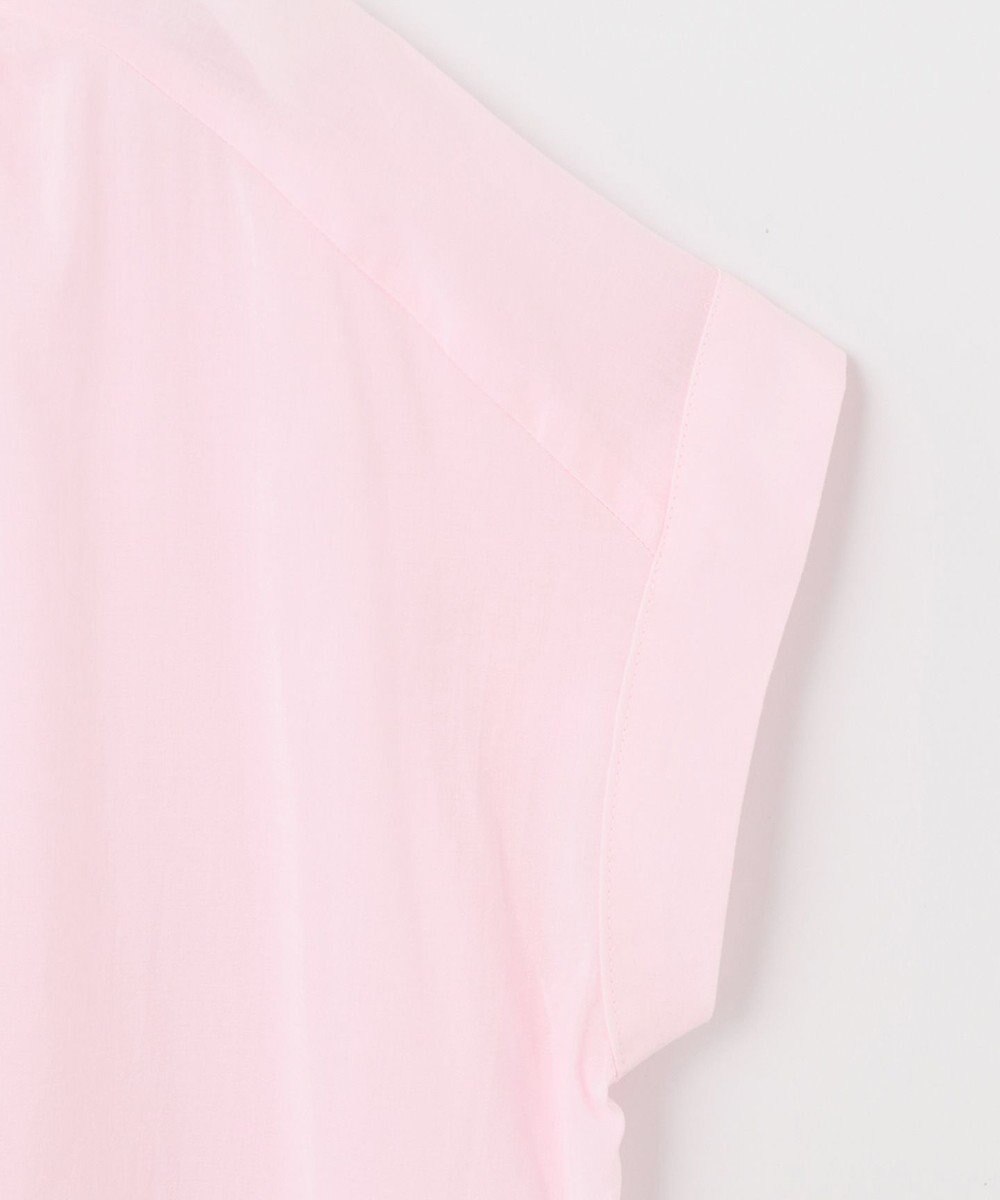 ANY 【洗える】シャーリングチュニック ブラウス 