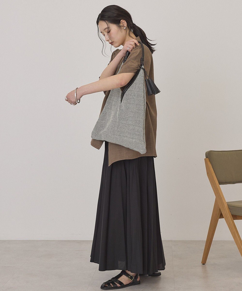 AMERICAN HOLIC 【選べる丈】シアープリーツスカート 