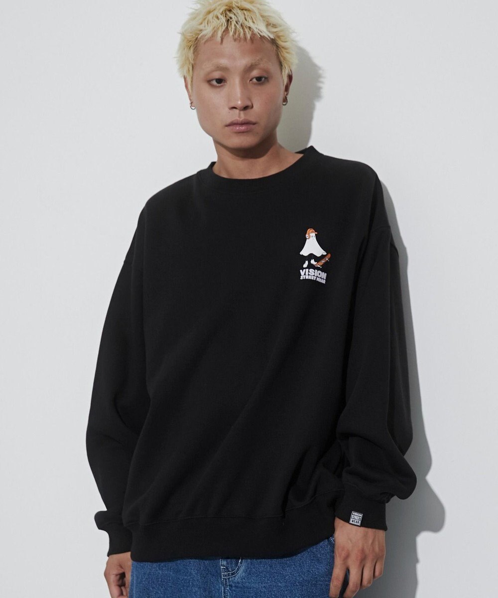 WEGO 【ユニセックス着用ITEM】VISIONゴーストスケータープルオーバー 