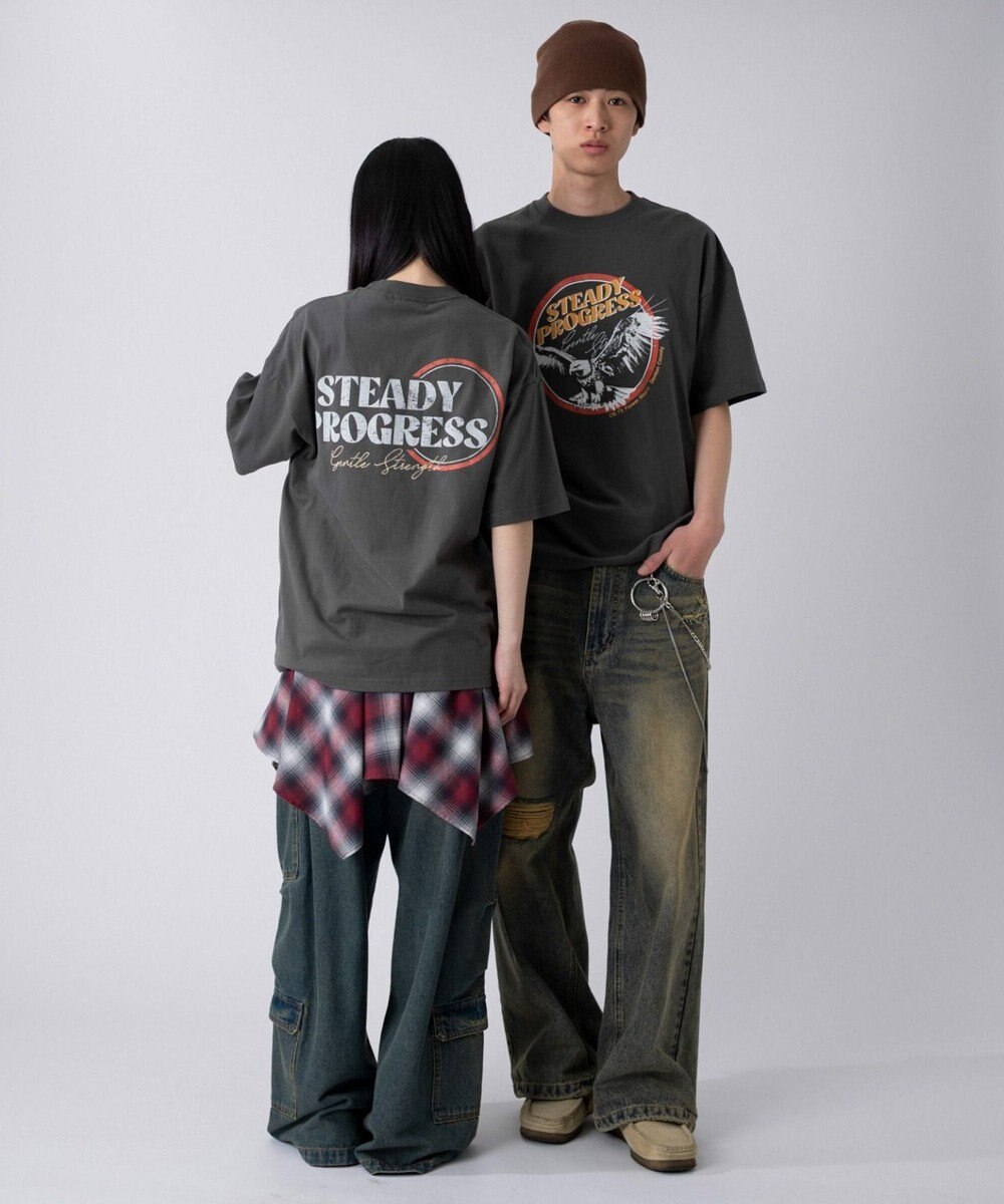 WEGO 【ユニセックス着用ITEM/SMLサイズ展開】アソートグラフィックBIG　T2（SS） 