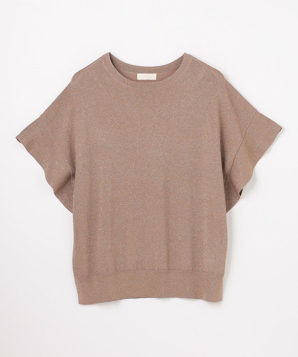 ANY SIS 【and GIRL掲載/アイスタッチ】フレンチスリーブ ニット 