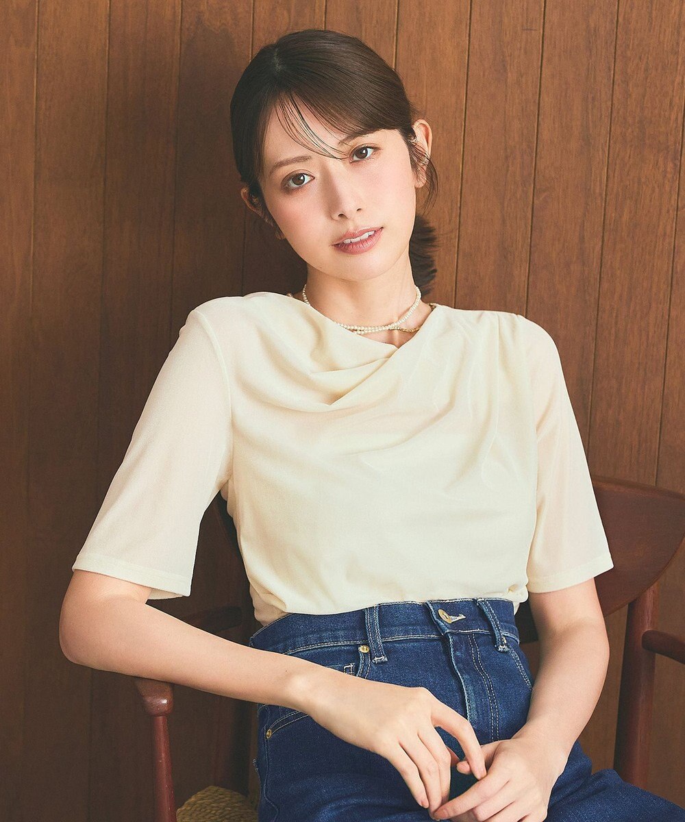 ANY SIS 【2WAY】パール調ストーン ネックレス 