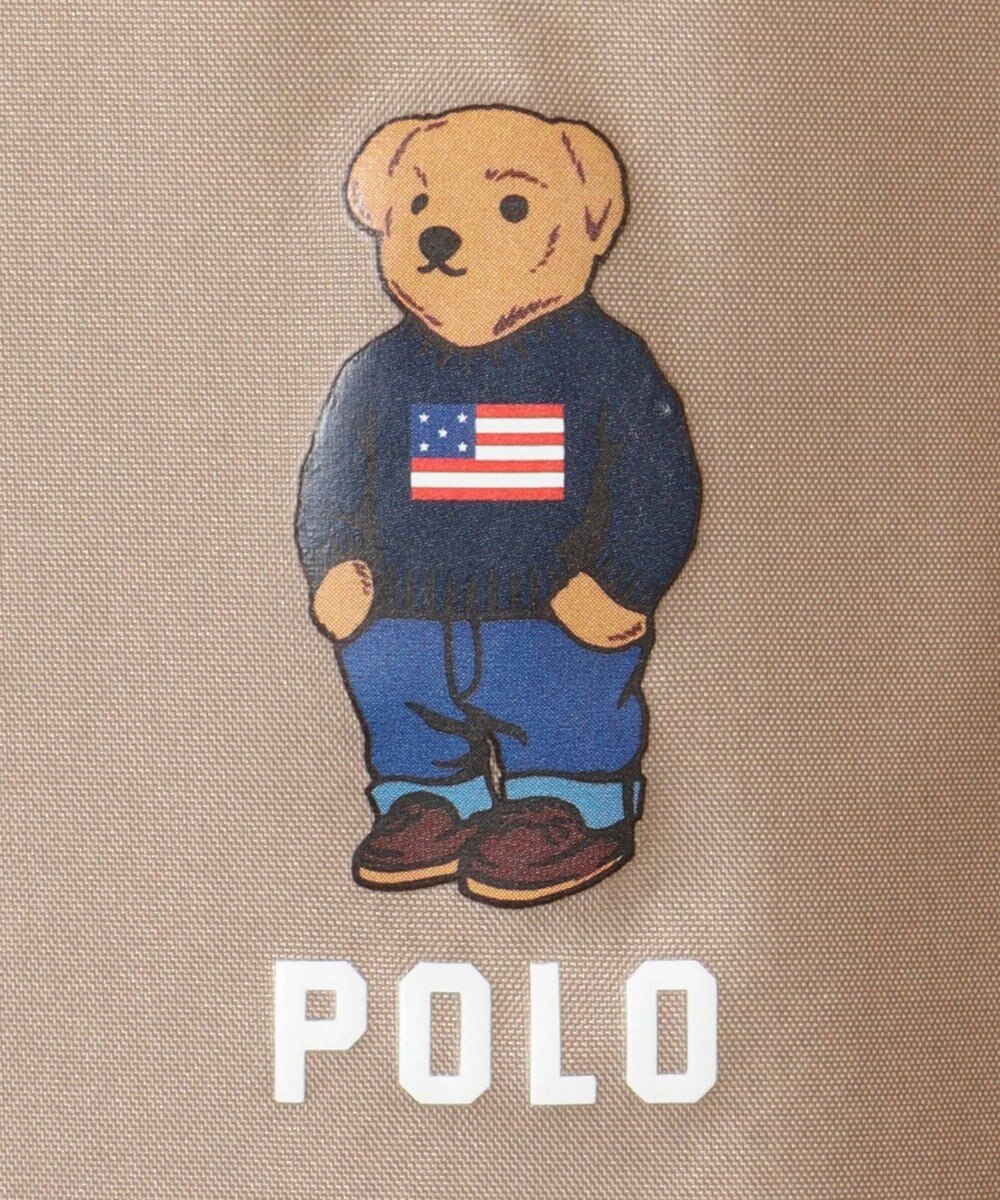 MOONBAT POLO RALPH LAUREN レインポンチョ 透湿撥水 カラーブロック 収納袋付き 
